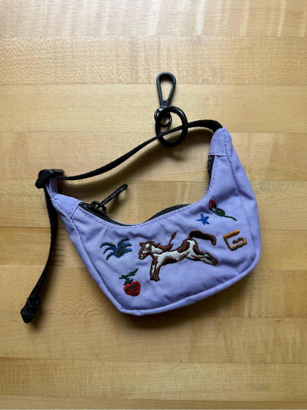 NWOT BAGGU Crescent Bag Charm